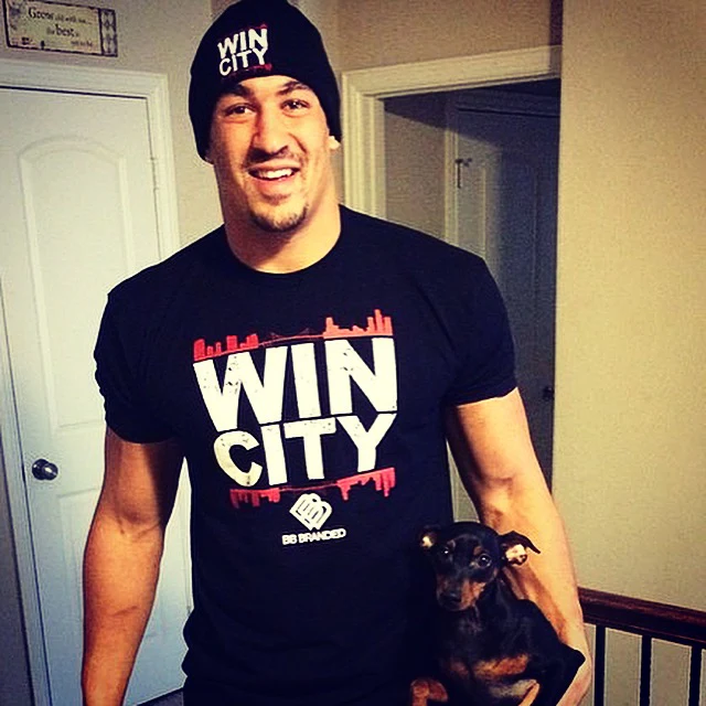 BB WINCITY "SKYLINE" TEE Black - Image 3